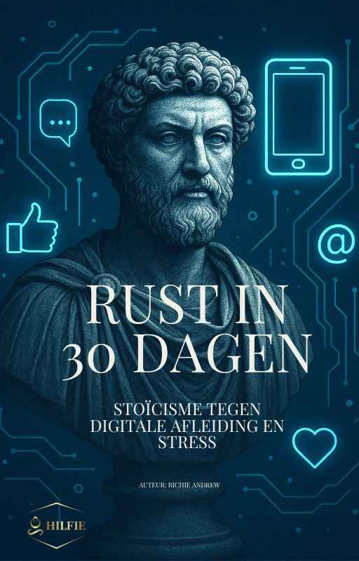Marcus Aurelius Stoïcisme Pakket – Canvas Wanddecoratie + Meditations E-boek – Mindfulness Bundel
