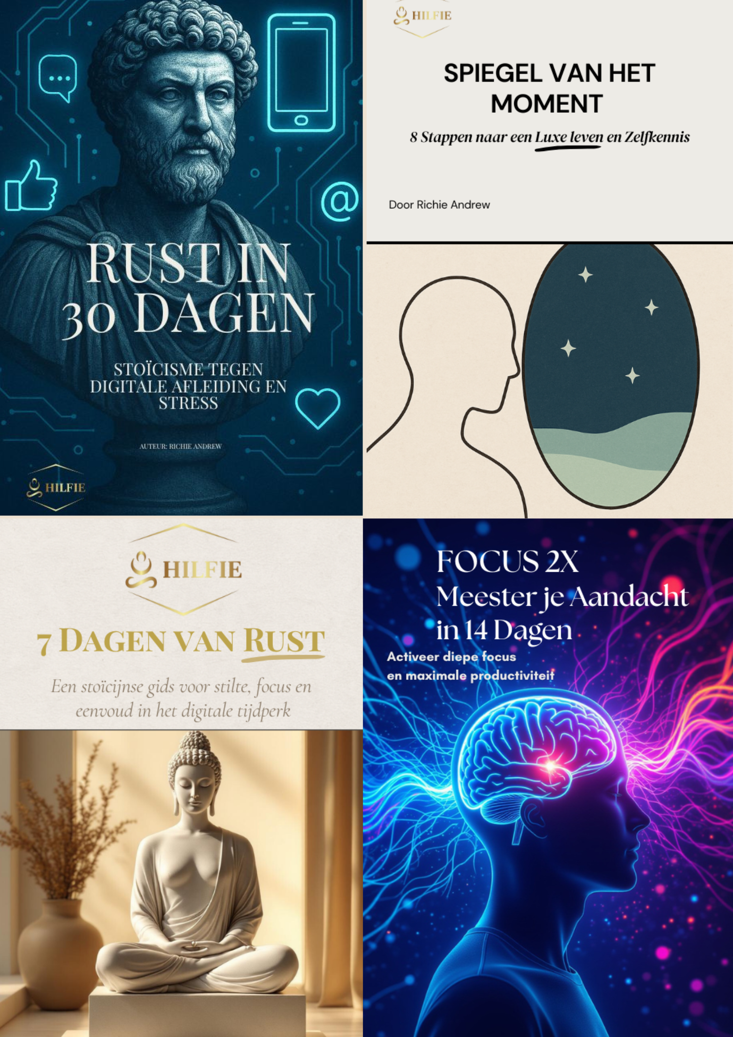 Mindfulness e-boeken en bundels - Marcus Aurelius Meditations, stoïcisme en persoonlijke ontwikkeling