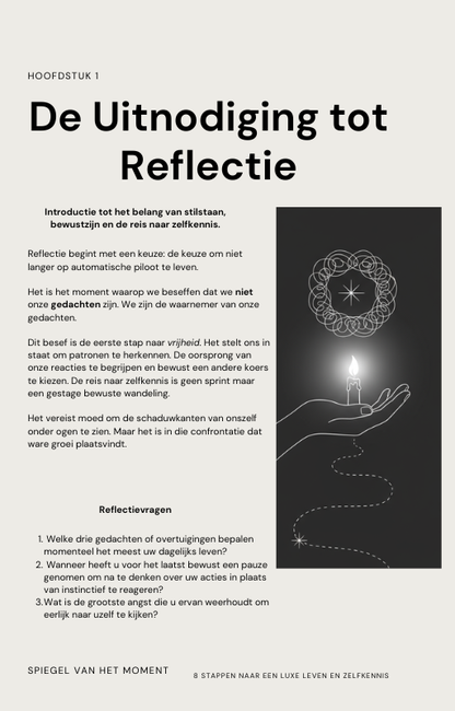Mindfulness e-boek praktische oefeningen zelfkennis innerlijke rust zelfreflectie Nederlands