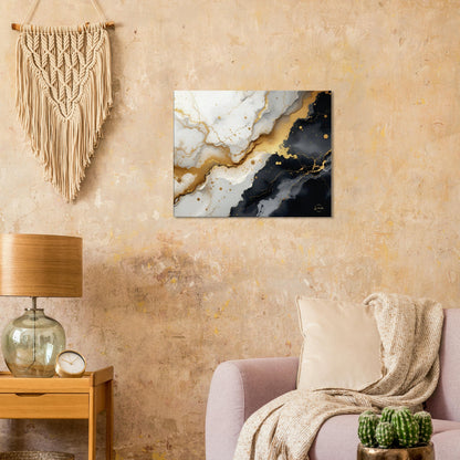 Grote wanddecoratie canvas 70x100cm – stoïcijnse wijsheid kunst