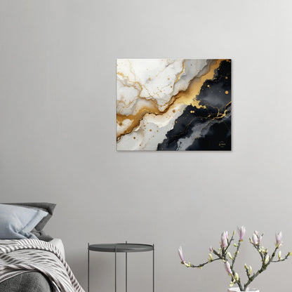 Wanddecoratie woonkamer canvas 60x75cm stoïcisme mindfulness rust interieur