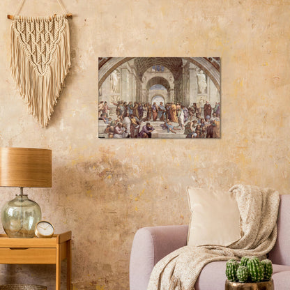 Premium Romeinse stad canvas wanddecoratie schilderij muur decoratie historisch 60x90cm