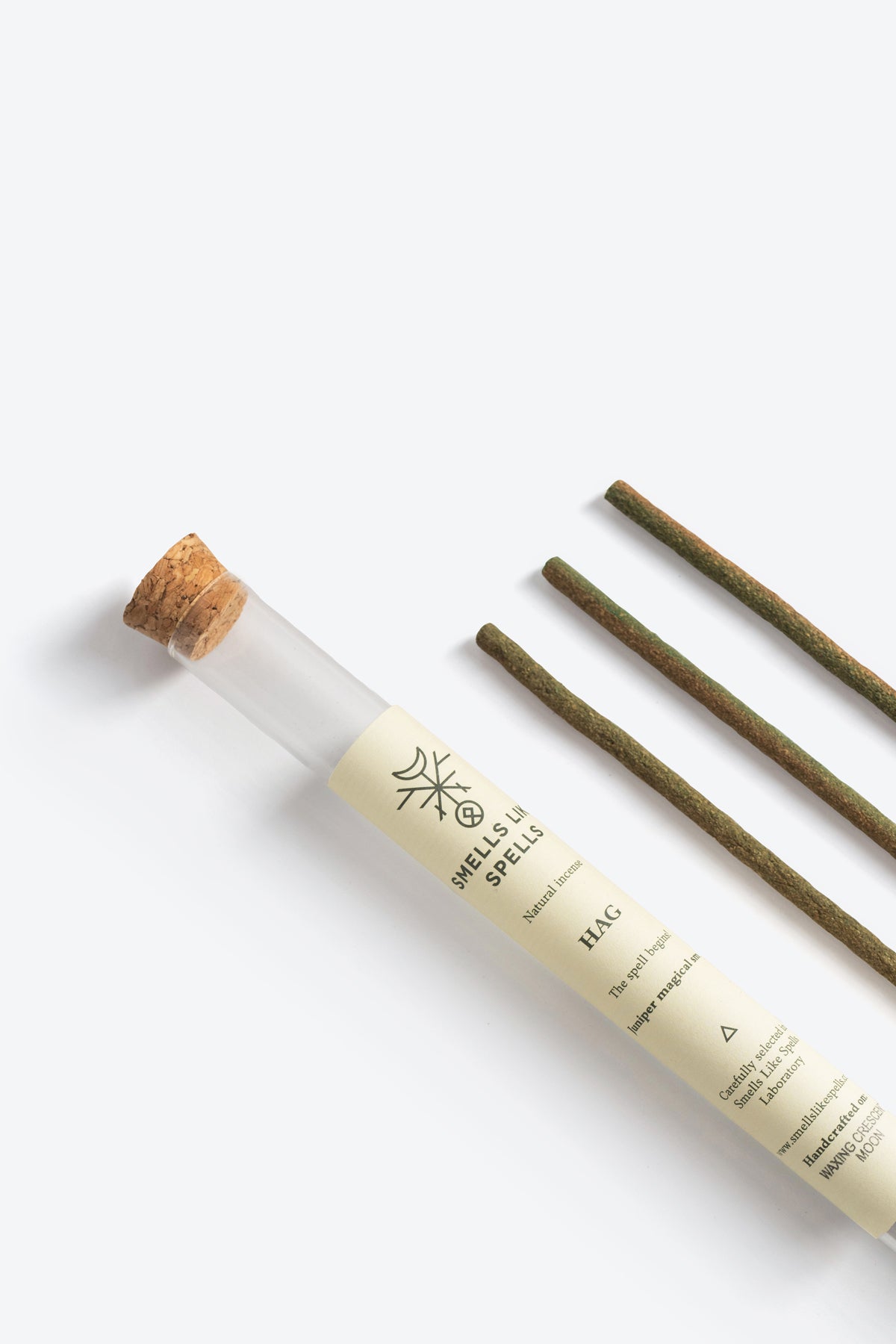 Wierook stokjes HAG detail - 100% natuurlijke ingrediënten voor mindfulness rituelen