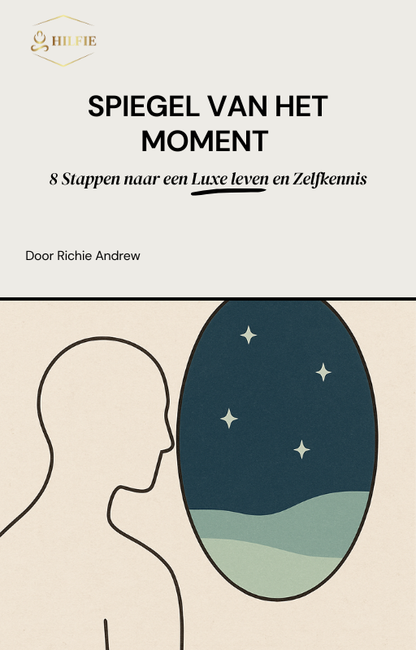 Persoonlijke Ontwikkeling E-boek Zelfkennis - Spiegel van het Moment 8 Stappen Zelfreflectie Cover