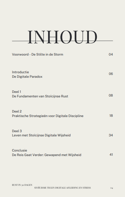 Marcus Aurelius meditations e-boek 30 dagen plan stoïcijnse wijsheid mindfulness oefeningen