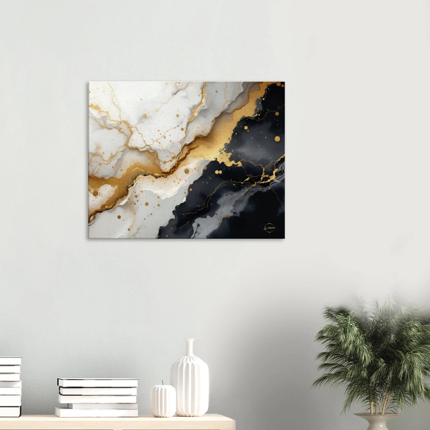 Kunst aan de muur canvas 60x75cm stoïcijnse wijsheid wanddecoratie woonkamer