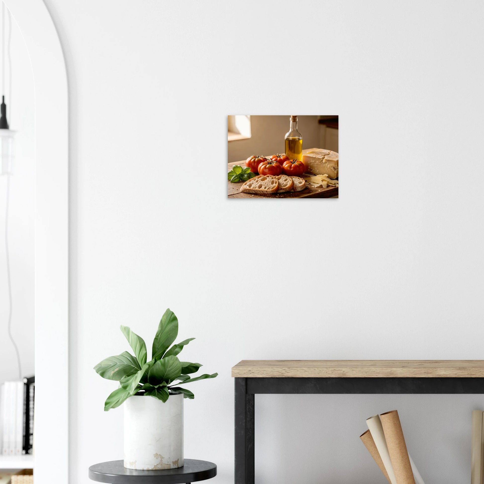 Wanddecoratie schilderij keuken 30x40cm food poster mediterraans